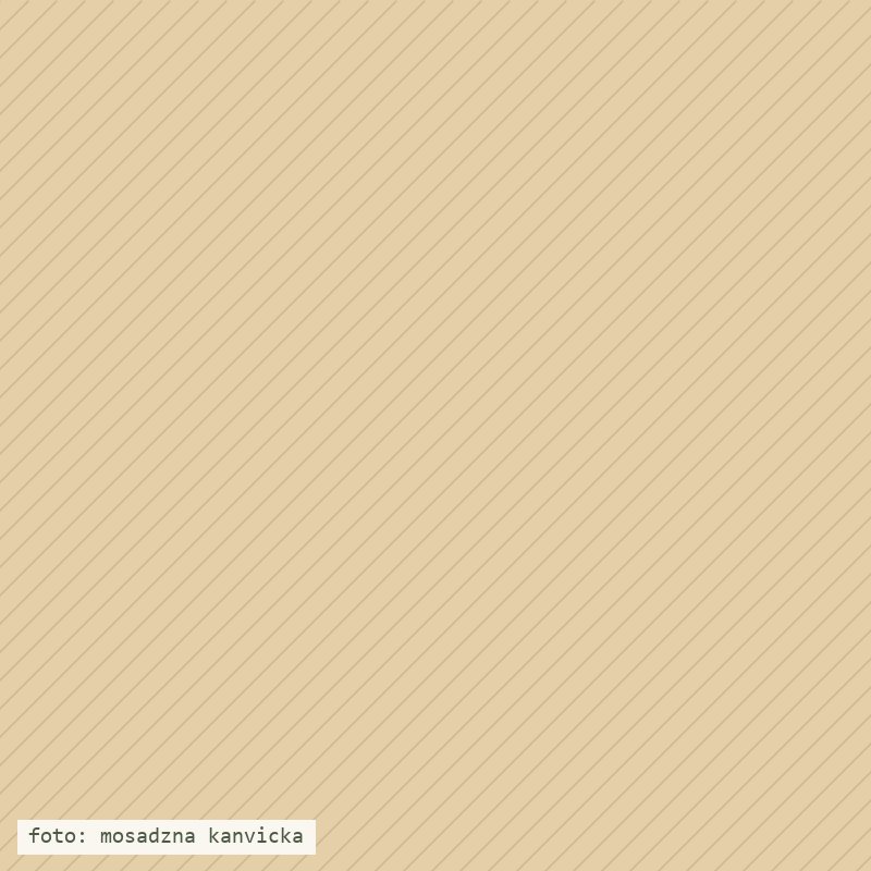 Mosadzná kanvička Kvapka 1,2 l